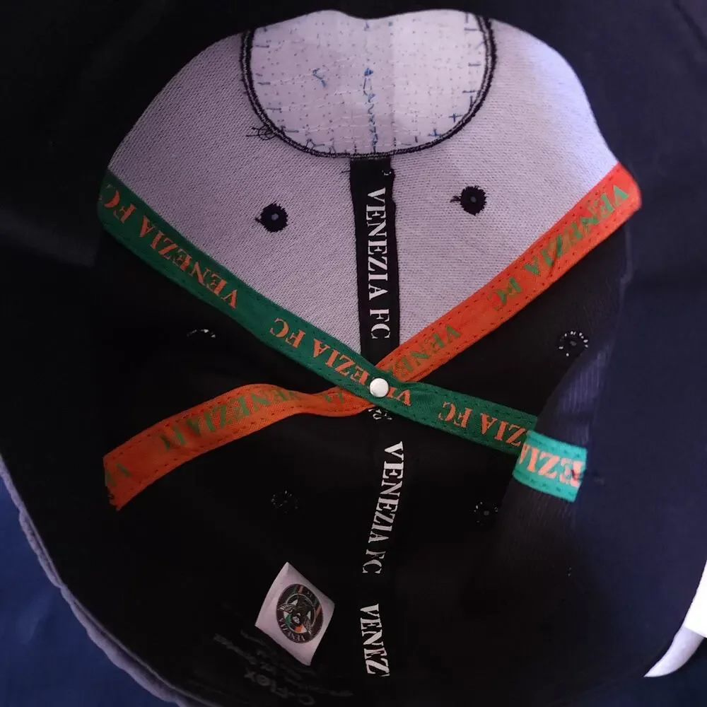 Venezia FC Classic Design Black Hat Team Cap Soccer Football Club C-Flex